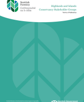 Highland and Islands Conservancy - Regional Stakeholder Group - Terms of Reference -  November 2022